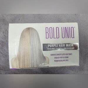 Purple Hair Mask for Blonde and Silver Hair